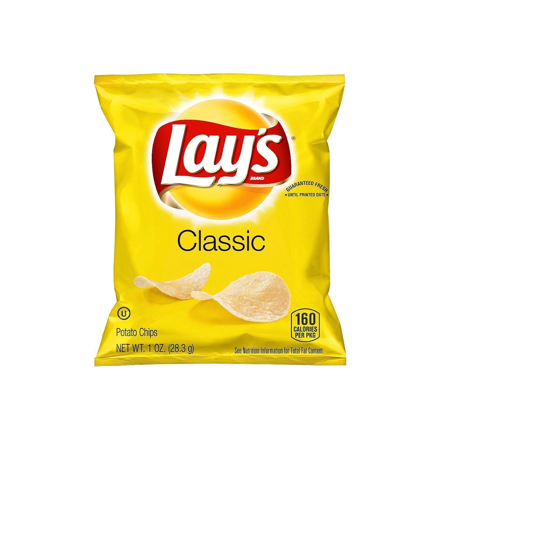 Quality Lay's Classic Potato Chips (1 oz. bags, 50 ct.) (pack of 2)