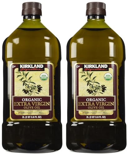Quality Kirkland Signature 2 x Organic Extra Virgin Olive Oil, 2 Liters