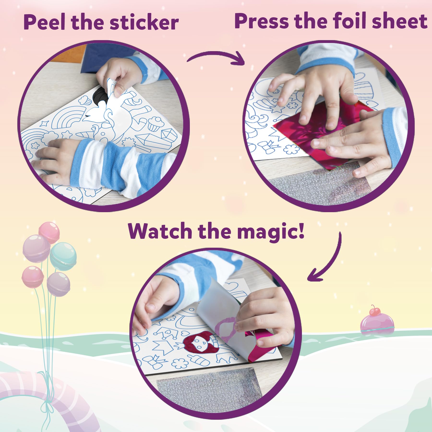 Quality Skillmatics Art & Craft Activity - Foil Fun, No Mess Art for Kids