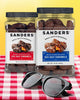 Premium Sanders Boulevard Milk and Dark Chocolate Luxe Assortment Gold