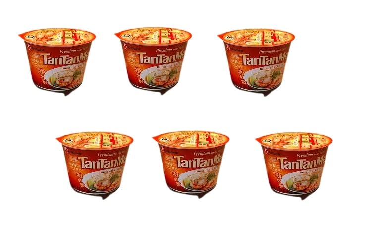Quality Nongshim Tantanmen Premium Noodle Soup Bowl, Ramen w/Chili Oil, 3.56 Oz (6 Ct)