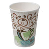 Quality Dixie PerfecTouch 12 oz. Insulated Paper Hot Coffee Cup by GP PRO (Georgia-Pacific), Coffee Haze, 5342CDSBP, 160 Cups Per Case, Coffee Haze Design