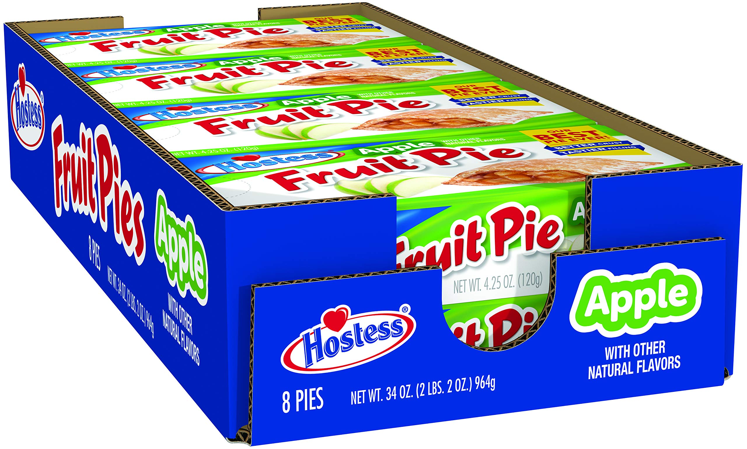 Quality Hostess Fruit Pie, Apple, 4.25 Ounce (Pack of 8) - Buy Now & Save