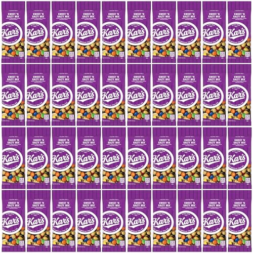 Quality Kar's Sweet and Salty Trail Mix, 2oz Pouches (Pack of 40)